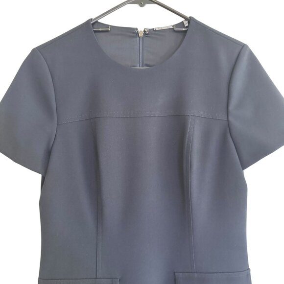 Elie Tahari Women's Black Short Sleeve Jaelyn Dress Size 6 - Picture 5 of 15